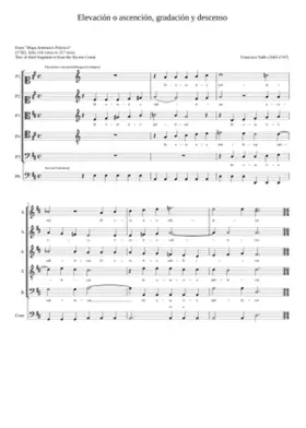 Elevación o ascención gradación y descenso