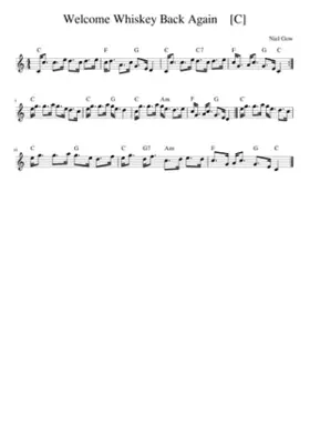 Welcome Whiskey Back Again