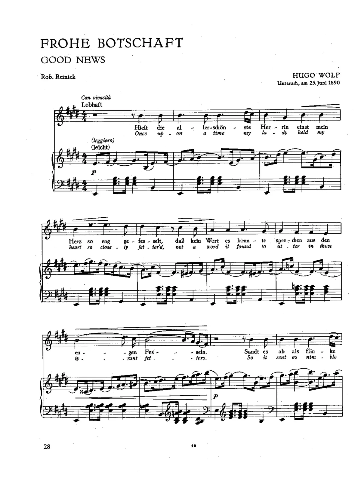 Frohe Botschaft - Page 1