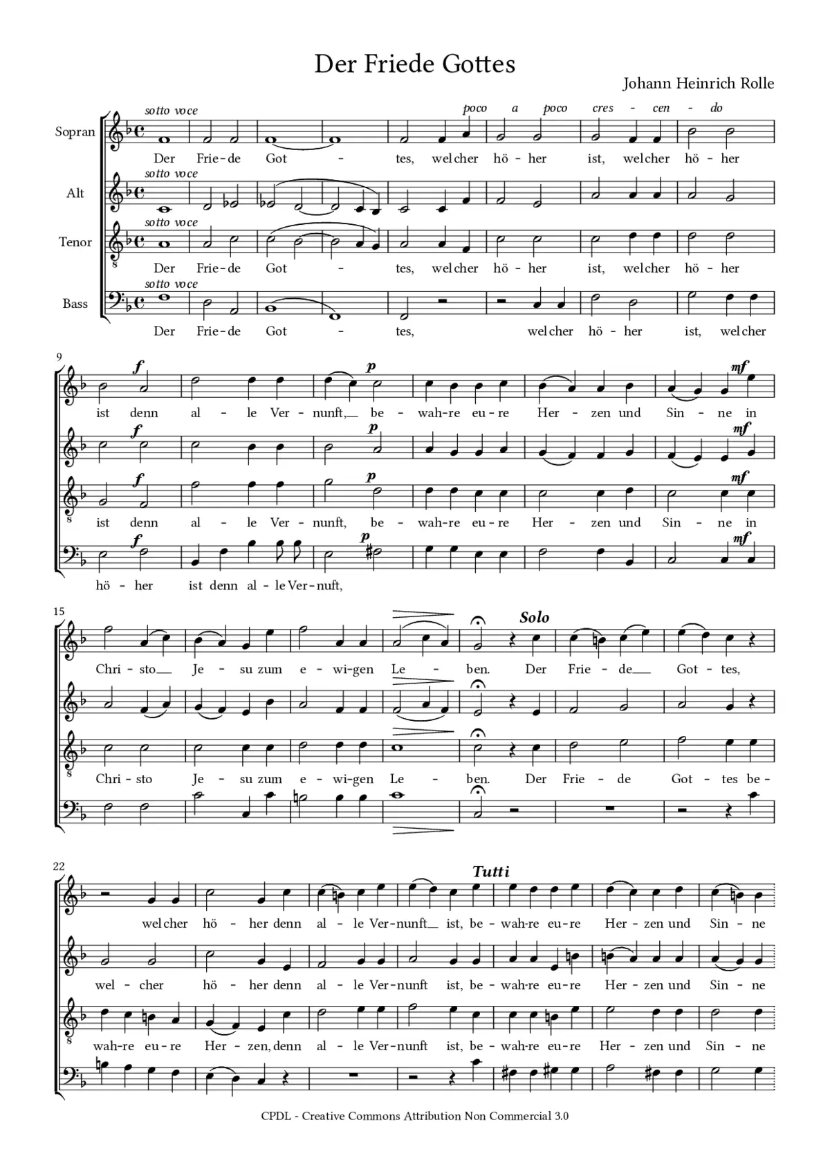 Der Friede Gottes - Page 1