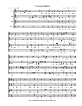Veni sancte Spiritus