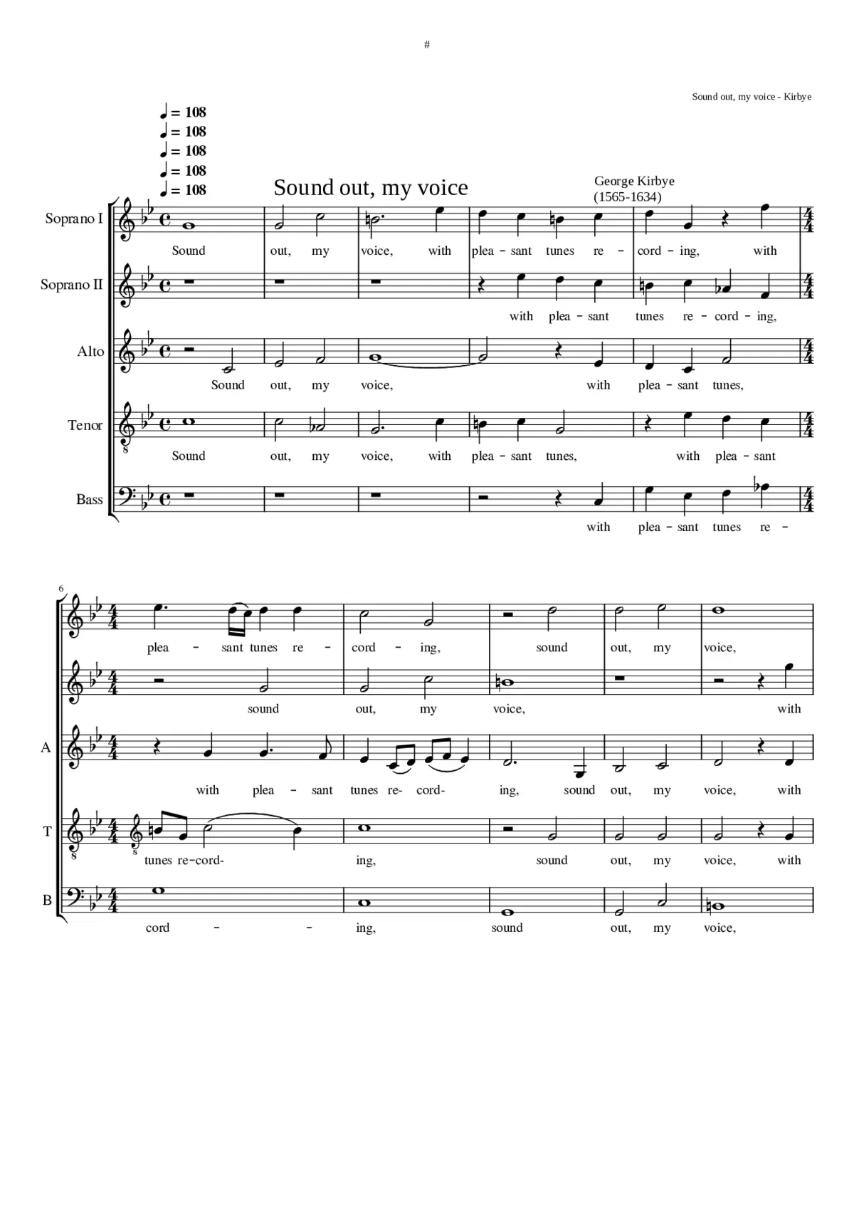 Sound out my voice - Page 1