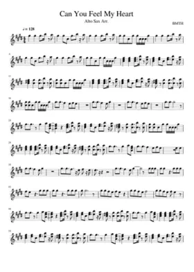 can you feel my heart