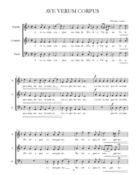 Ave verum 2020 SAB