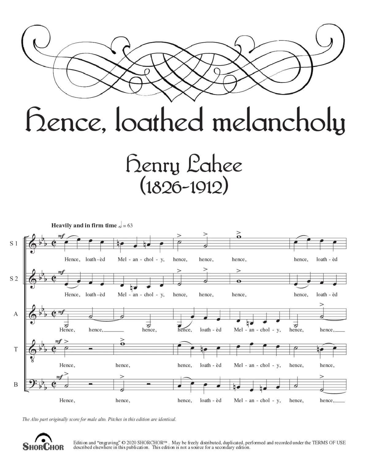 Hence, loathed melancholy - Page 1