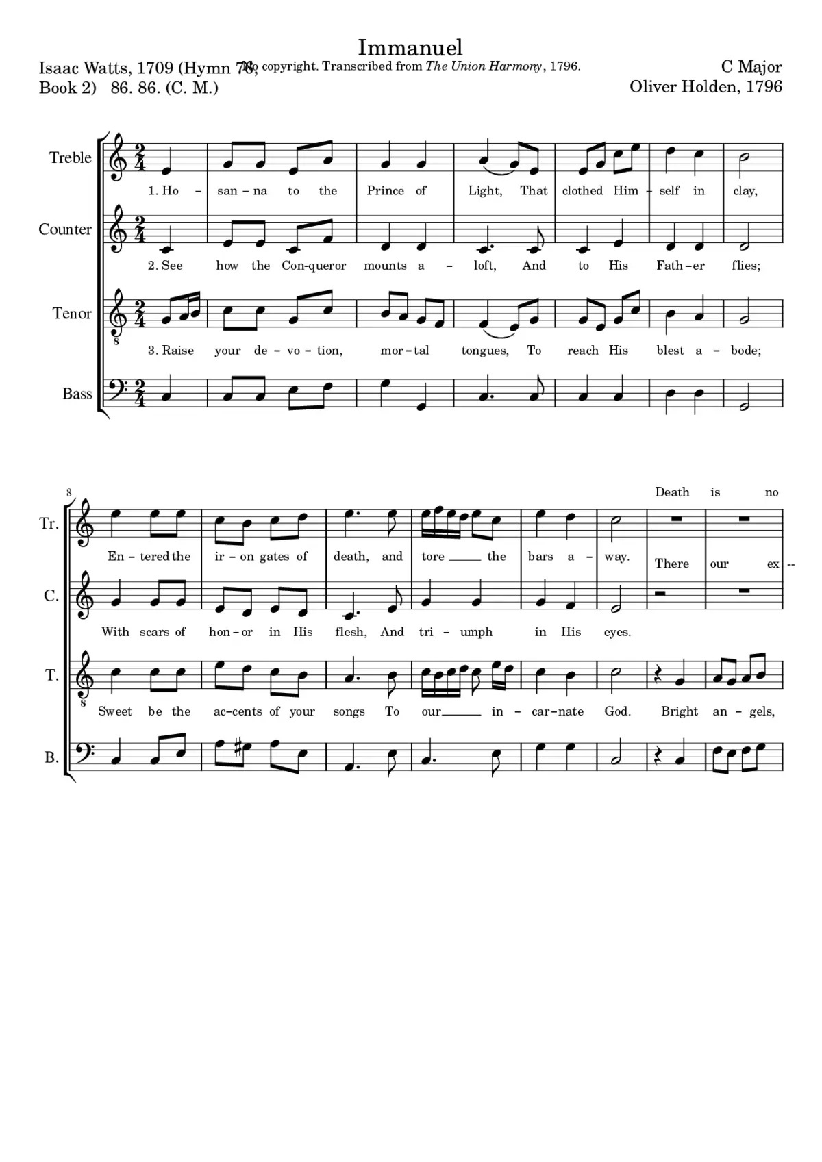 Immanuel - Page 1