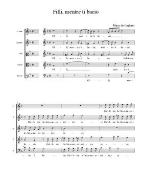 Filli, mentre ti bacio