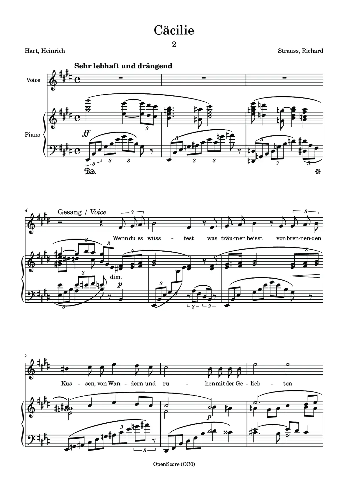 Cäcilie - Page 1