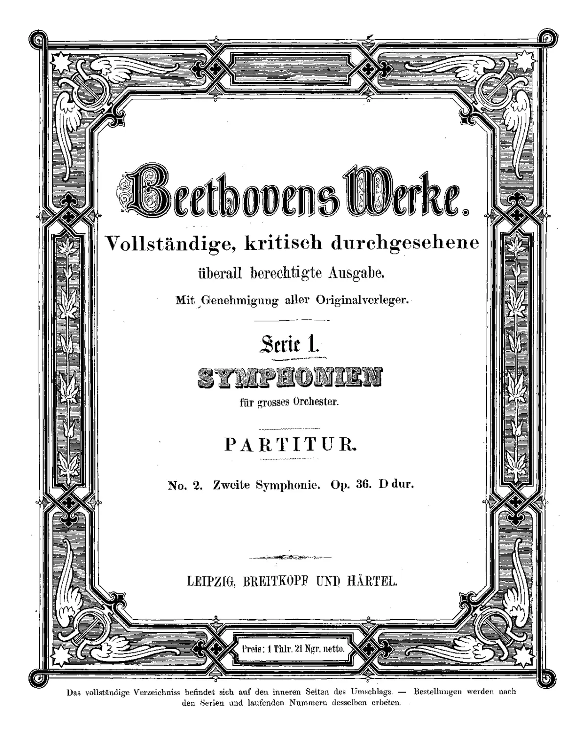 Symphony No.2 - Page 1