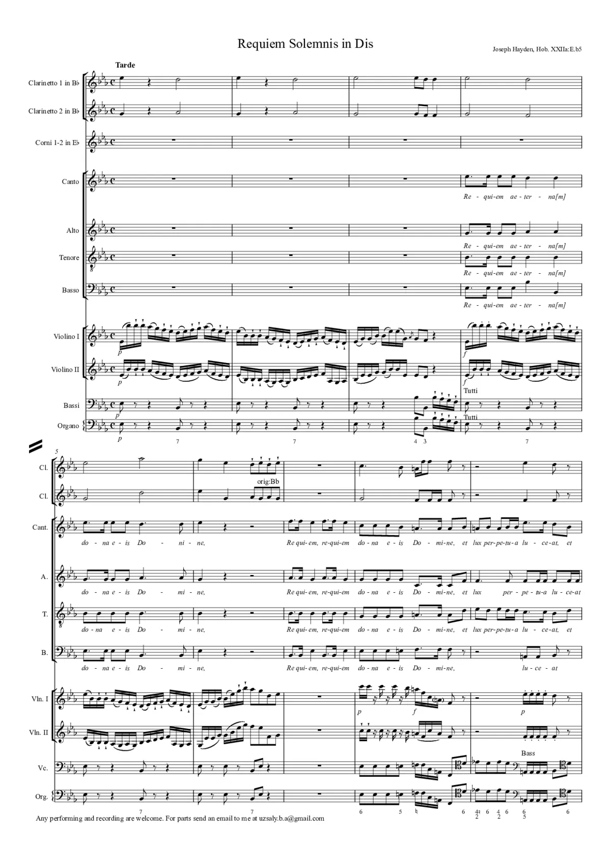 Requiem Solemnis in Dis - Page 1