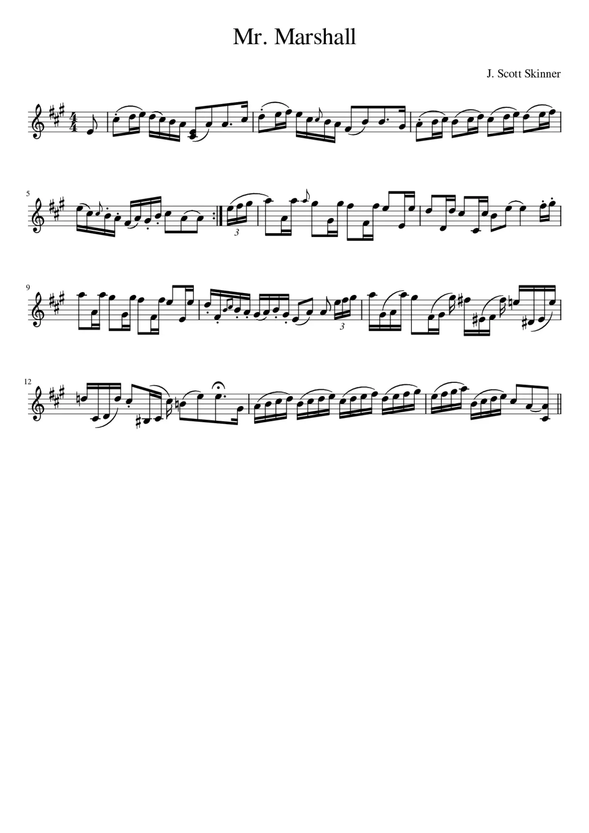 Mr. Marshall - Page 1