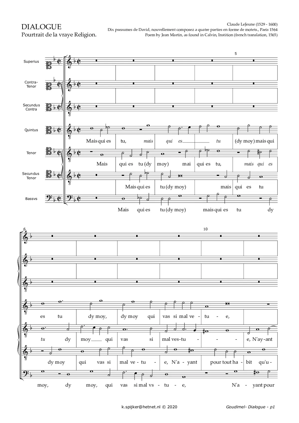Dialogue - Page 1