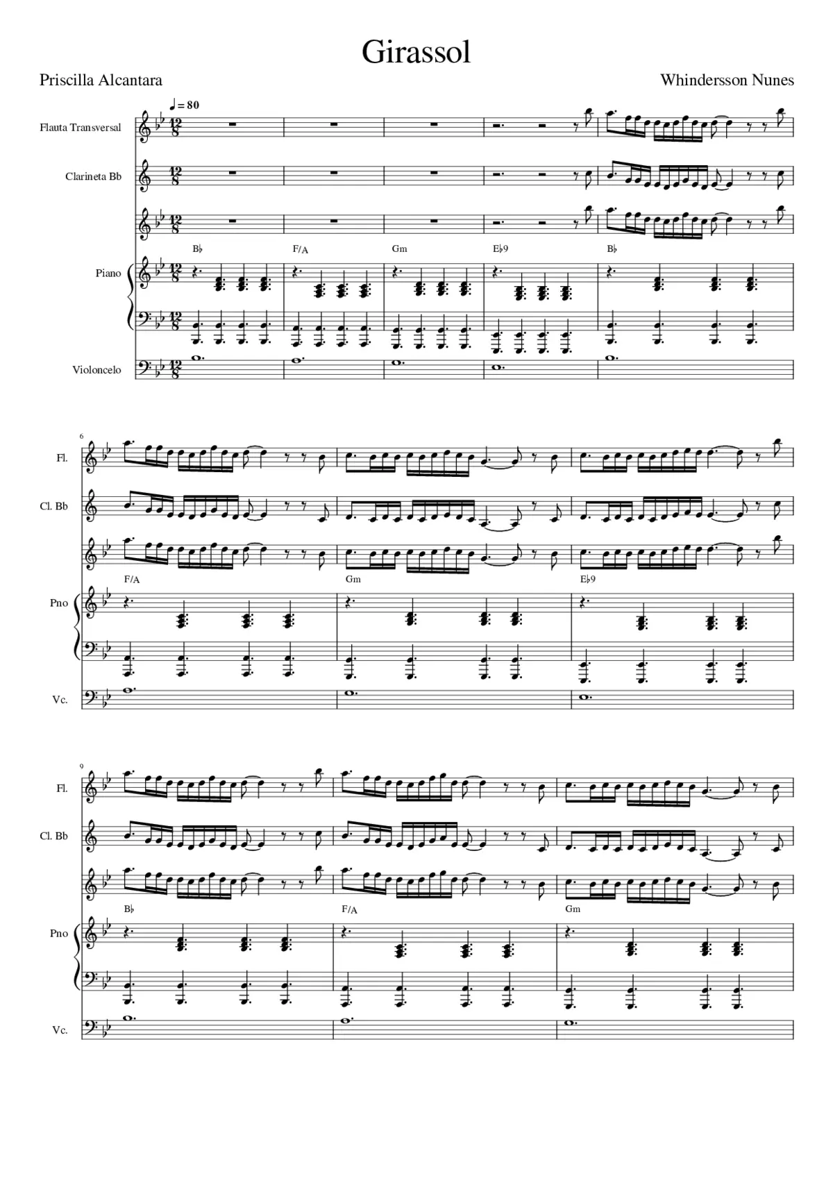 Girassol - Page 1