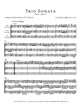 Trio Sonata in A minor