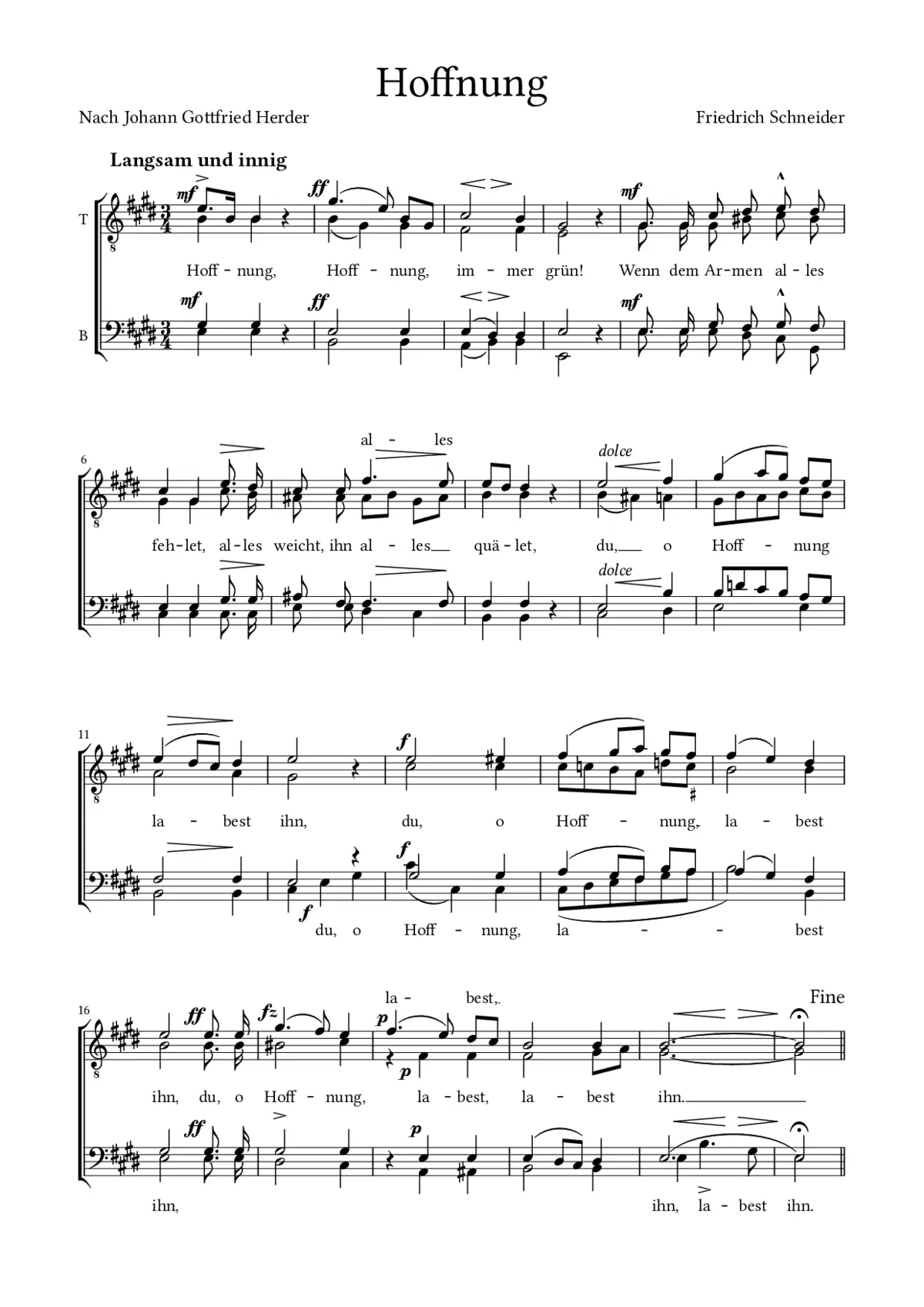 Hoffnung - Page 1