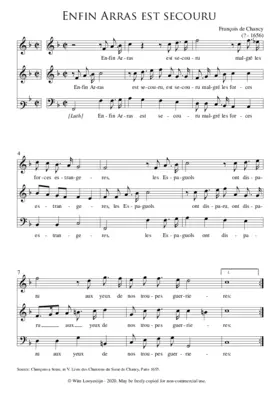 Enfin Arras est secouru