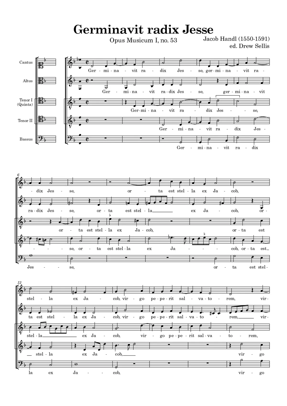Germinavit radix Jesse - Page 1