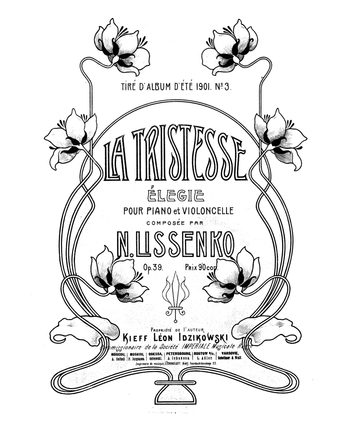 3 Pieces from 'Album from the Summer of 1901' - Page 1