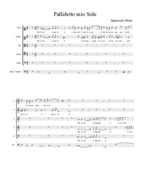 Pallidetto mio Sole