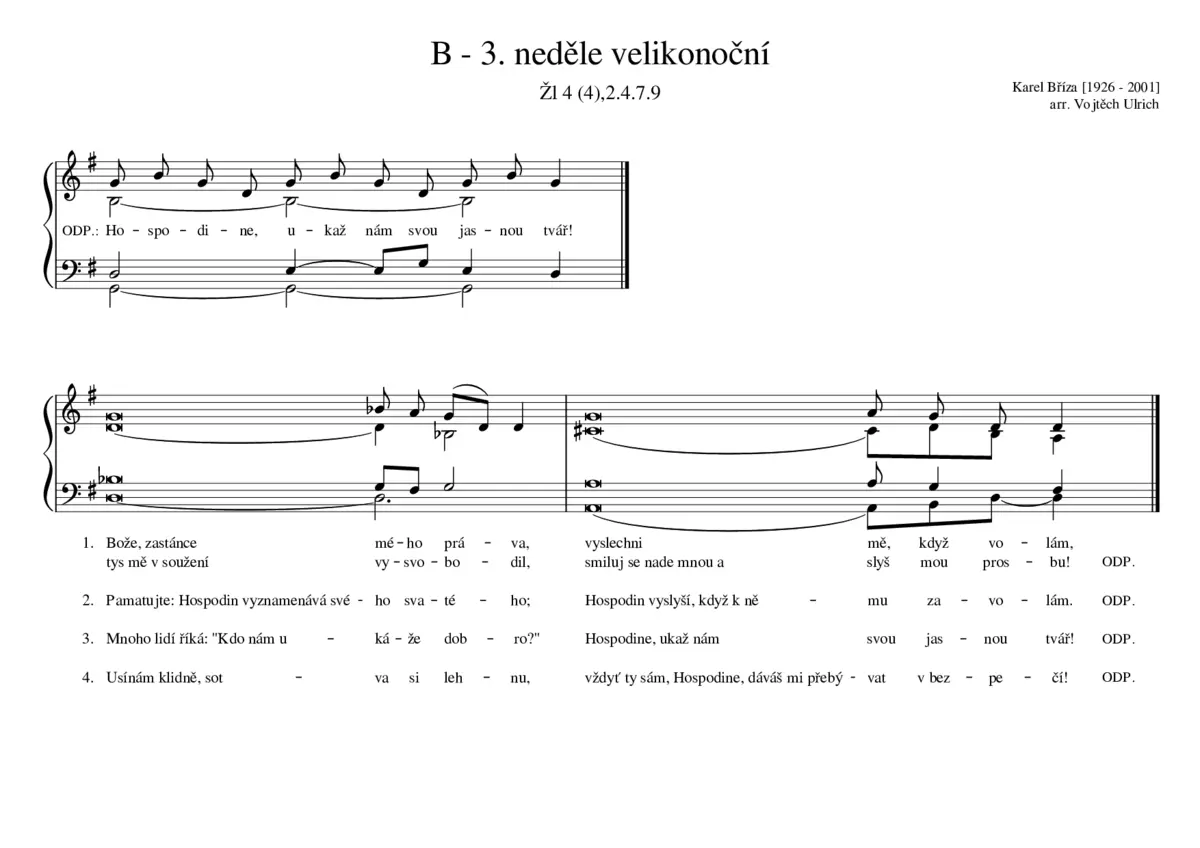 B - 3. neděle velikonoční - Page 1