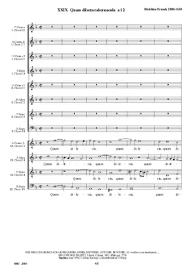 Quam dilecta tabernacula a 12