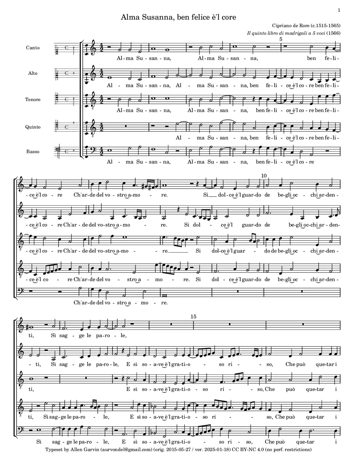 Alma Susanna - Page 1