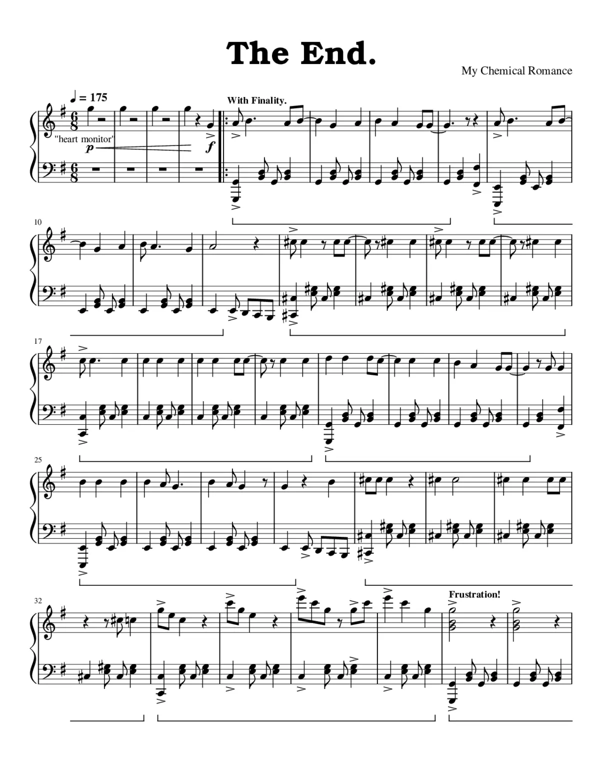the end - Page 1