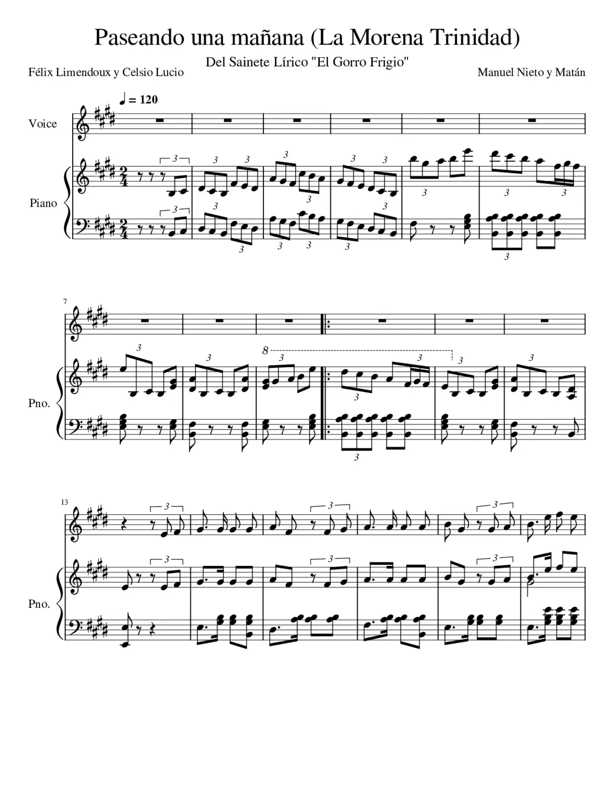 Paseando por La Habana (La Morena Trinidad) - Page 1