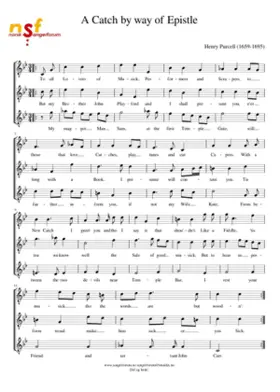 A Catch by Way of Epistle