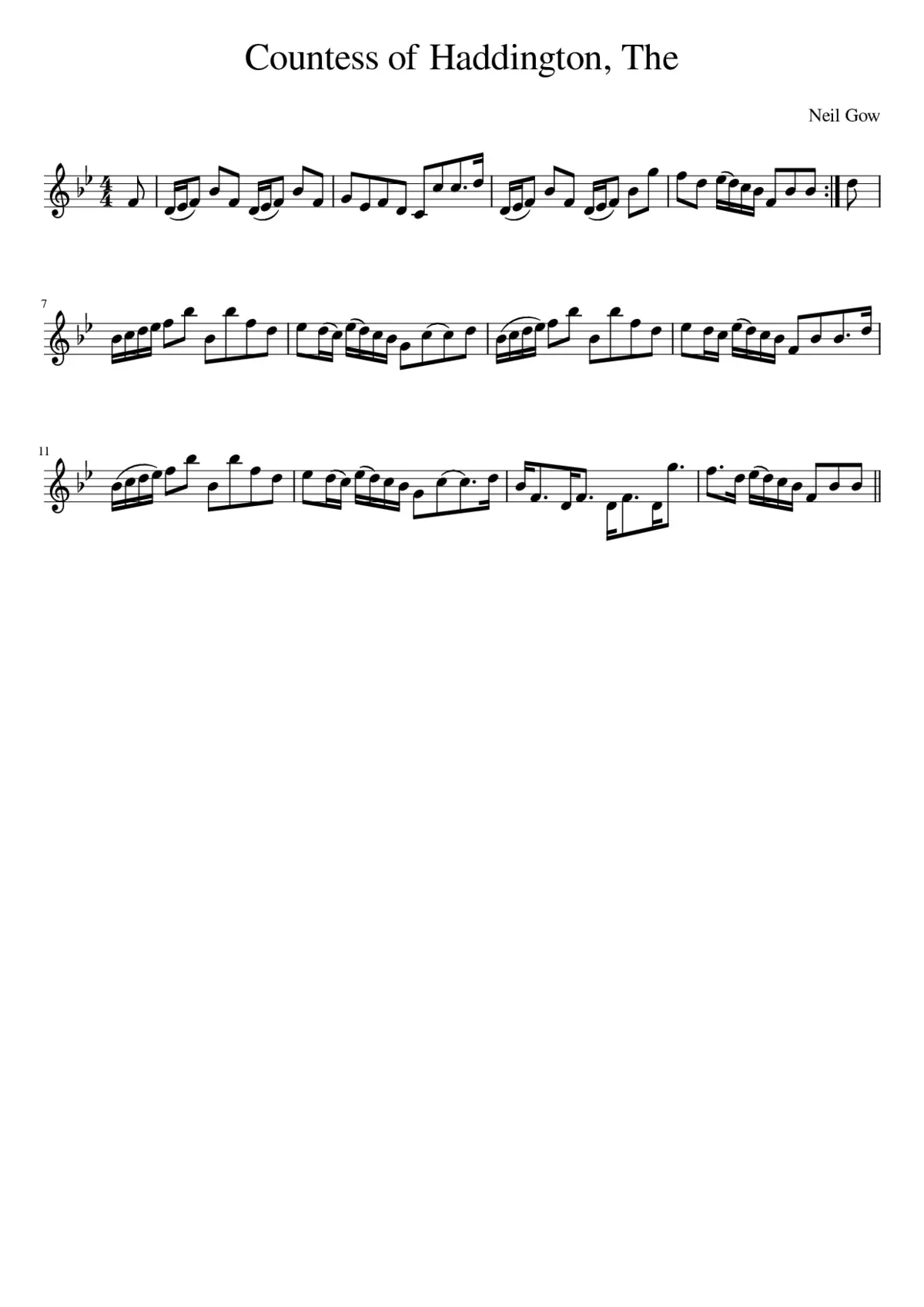 The Countess of Haddington - Page 1