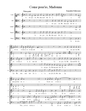 Come poss'io, Madonna