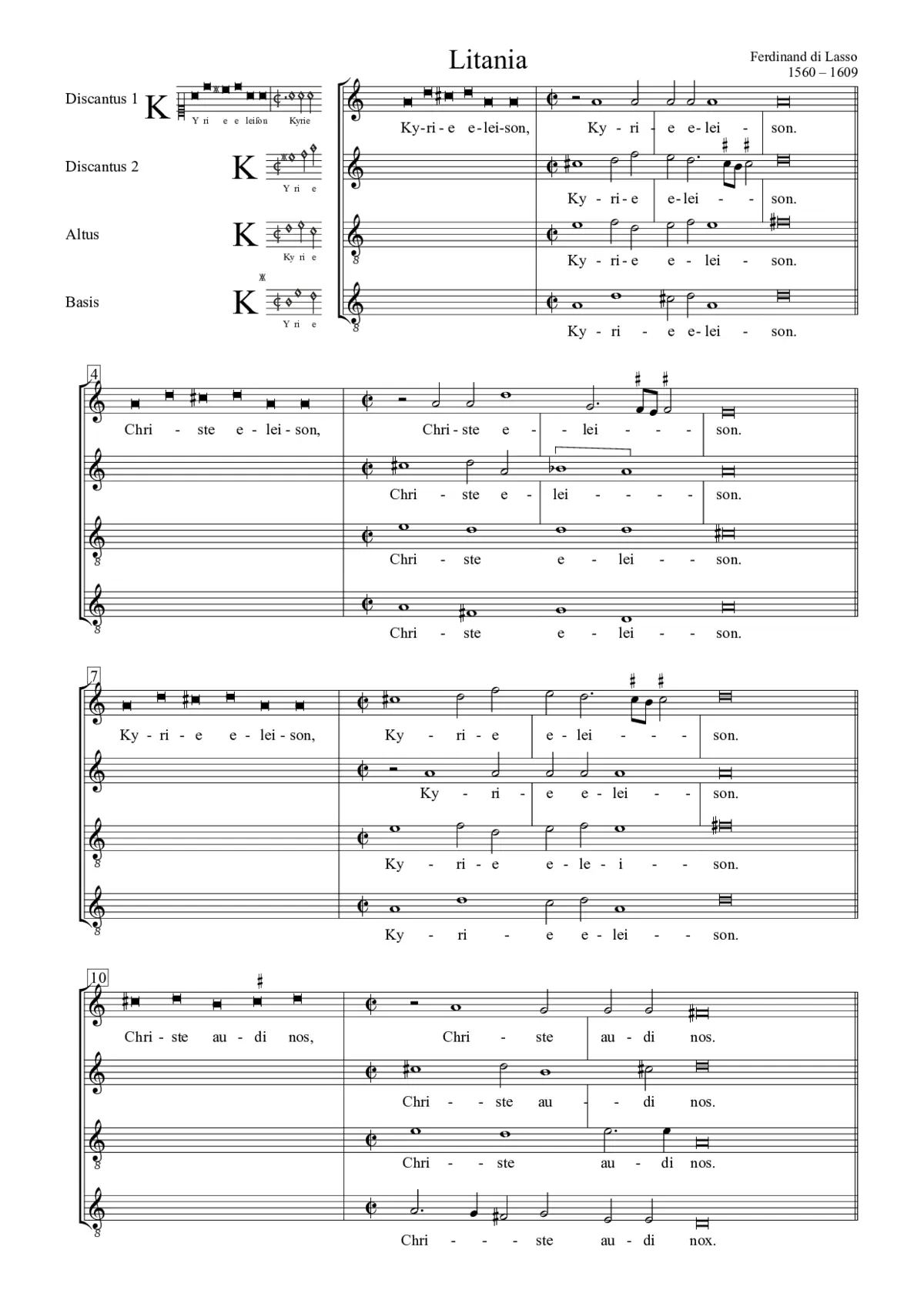 Litania - Page 1