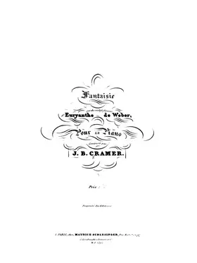 Fantasia on Weber's 'Euryanthe'