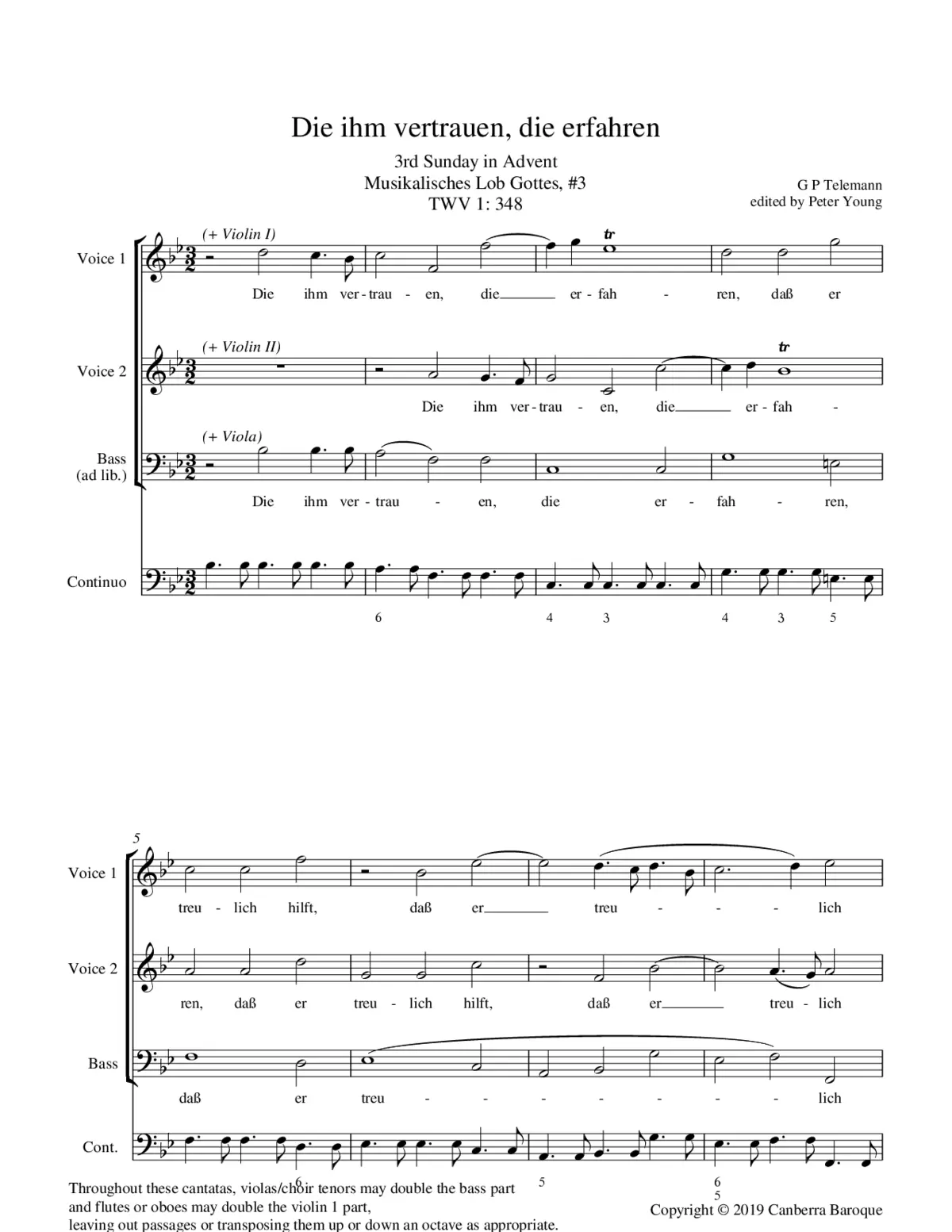 Die ihm vertrauen, die erfahren - Page 1