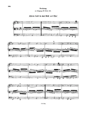 Allein Gott in der Höh sei Ehr
