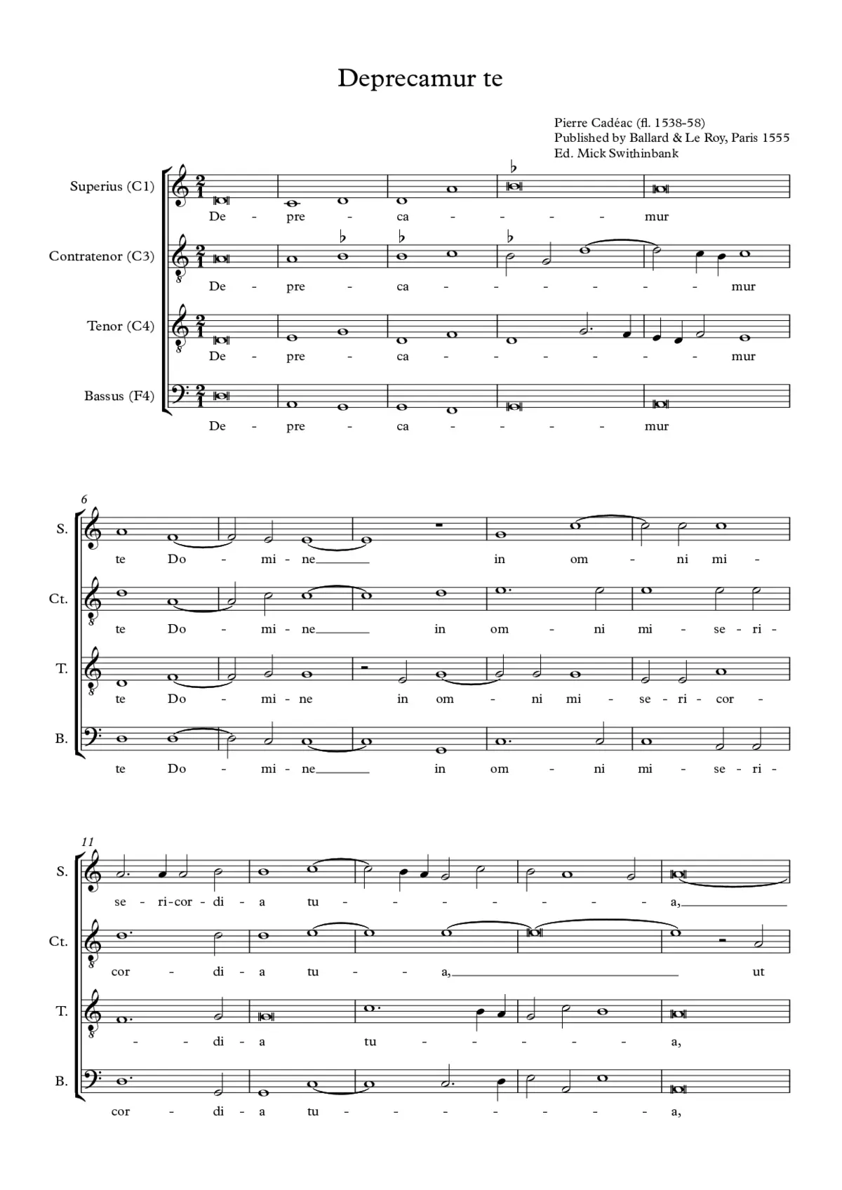 Deprecamur te - Page 1