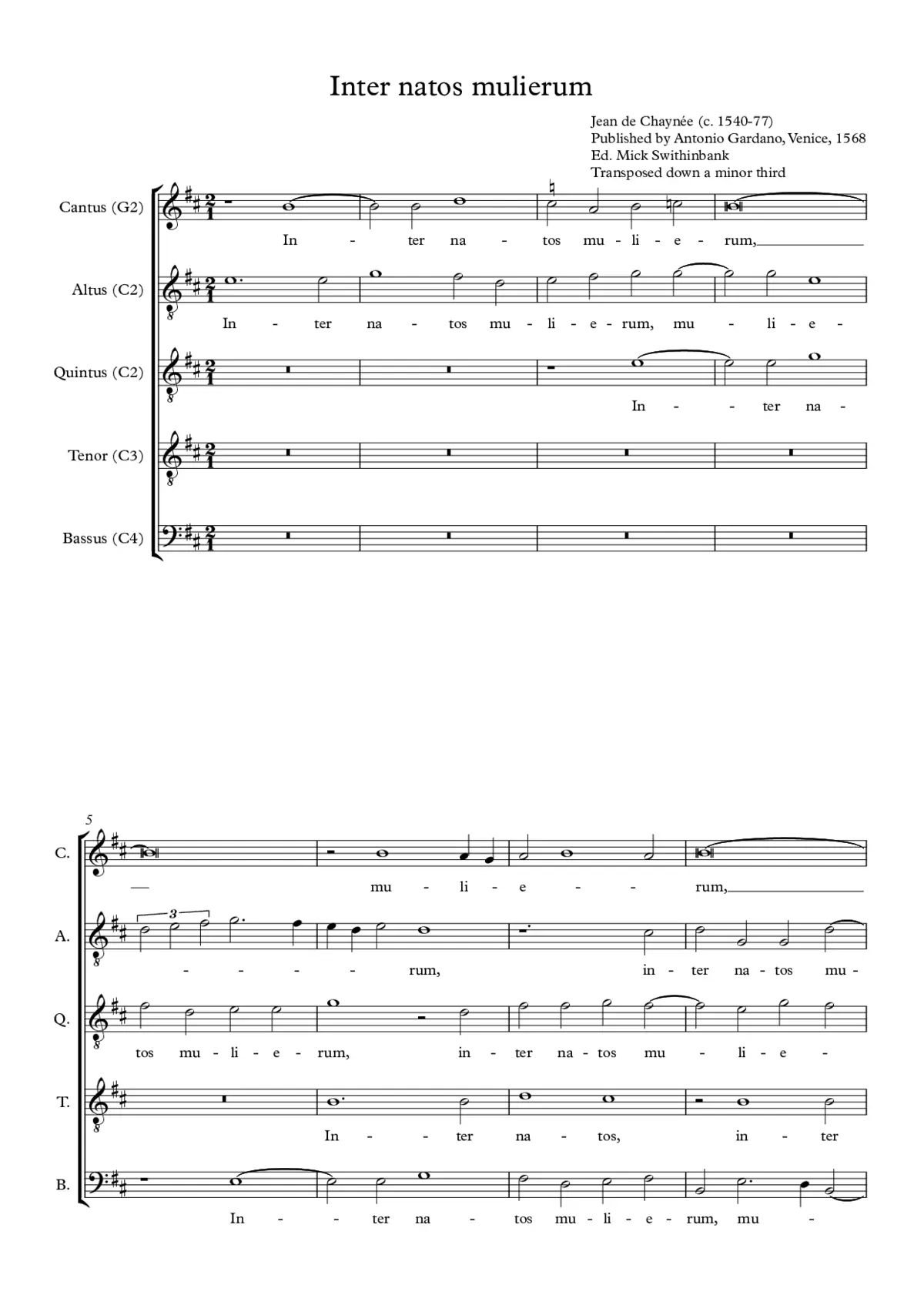 Inter natos mulierum - Page 1