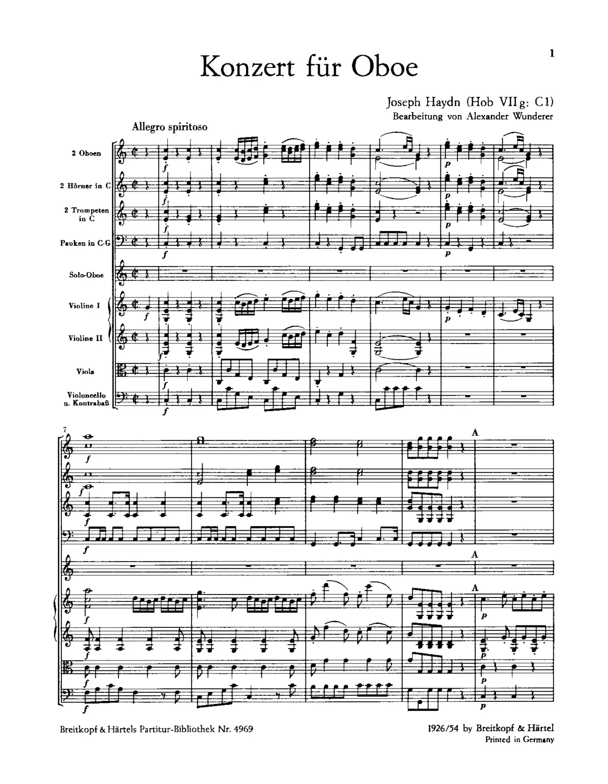 Oboe Concerto - Page 1