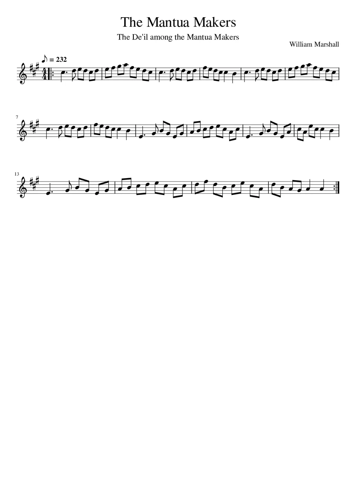 The Mantua Makers - Page 1