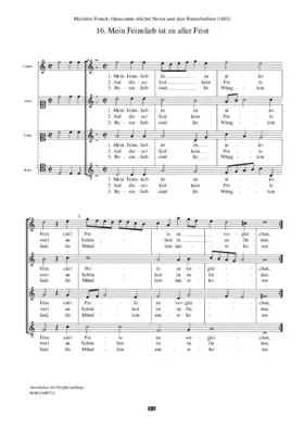 Mein Feinslieb ist zu aller Frist