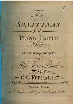 3 Piano Sonatinas