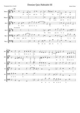 Domine Quis Habitabit III