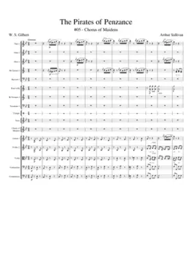 The Pirates of Penzance - 5 (Chorus of Maidens)