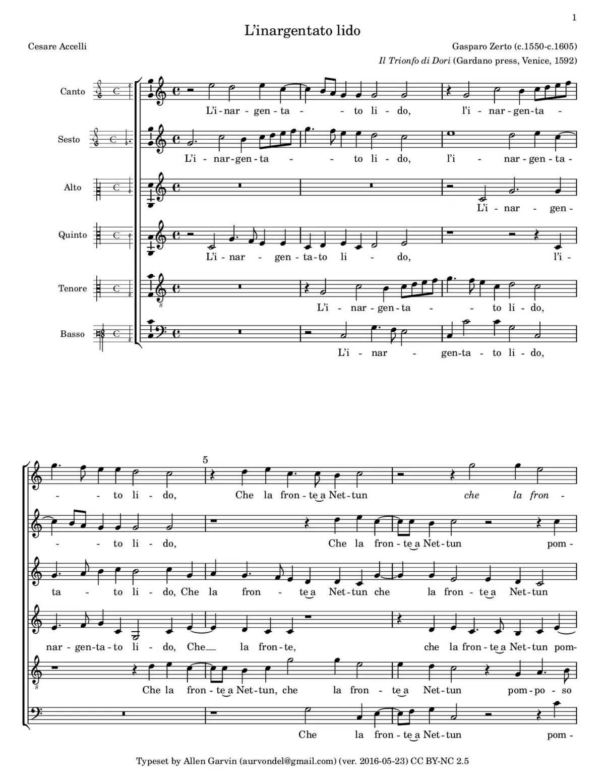 L'inargentato lido - Page 1