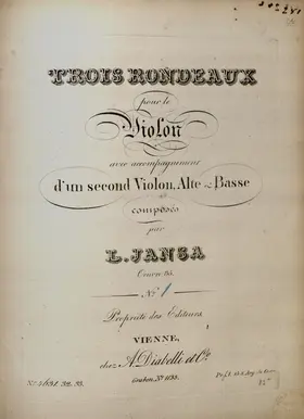 3 Rondeaux, Op.35