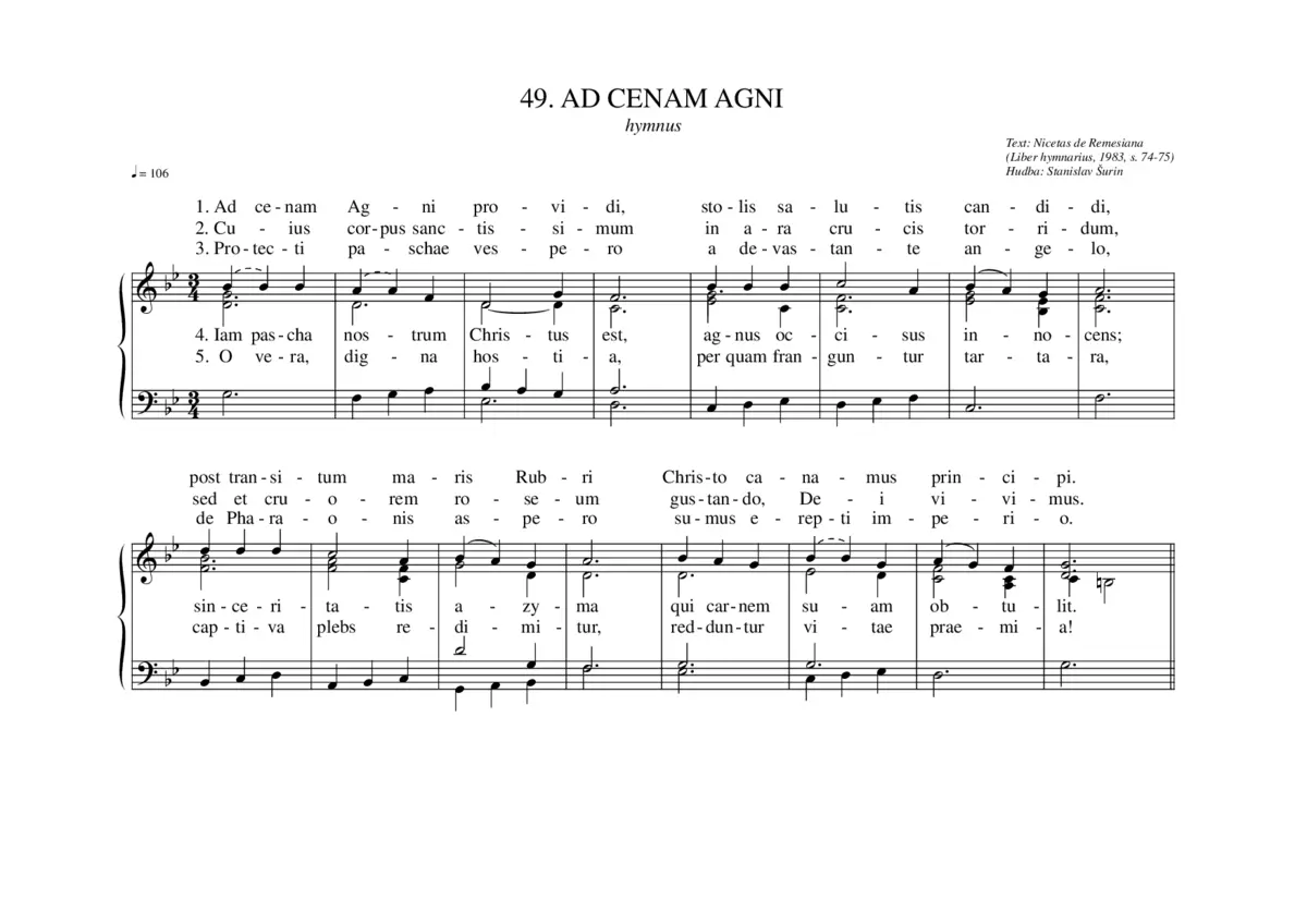 Ad cenam Agni - Page 1