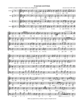 O sacrum convivium a 4