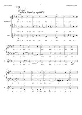Crudelis Herodes op.66/5