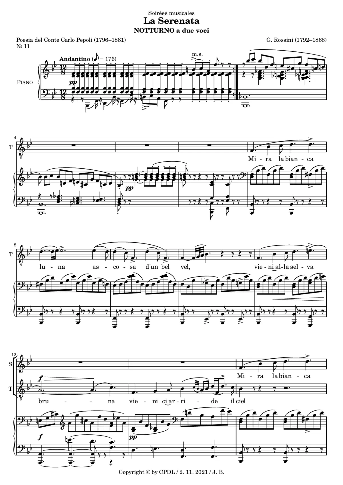 La Serenata - Page 1