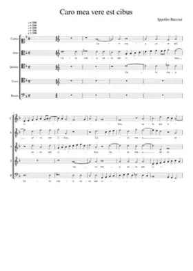 Caro mea vere est cibus